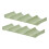 8Pcs Space-Saving Green Wine Holder for Fridge Table and Cabinet 2