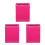 3Pcs Rosy Iron Letter Box Wall Mounted Retro Mailbox for Modern Home 6