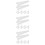 18Pcs White DIY Blank Sashes Versatile Party and Wedding Accessories 9