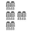 24Pcs Durable Grey Iron Wedges for Handle Hammer Tool Accessories 4