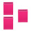 3Pcs Rosy Iron Letter Box Wall Mounted Retro Mailbox for Modern Home 9