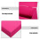 3Pcs Rosy Iron Letter Box Wall Mounted Retro Mailbox for Modern Home 10
