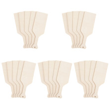 25Pièces Planches À Découper Bois Pour Crafts Décoration Intérieure