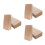 300Pièces De Rangement Kraft Papier Pour Sandwich Biscuit 3