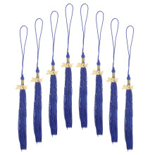 8Pièces Ornements Pompons De Chapeau De Graduation DIY Élégant