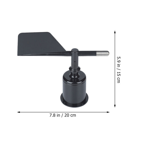 2Pièces Coque Indicateur Vent ABS Résistante Pour Mesure Vent 2