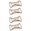 4Pièces Boucles Métal Accessoire Ceinture Sac Élégant Résistant 5