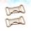 4Pièces Boucles Métal Accessoire Ceinture Sac Élégant Résistant 9