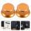 12Pièces Boutons Volume Ampli Confort Plastique Transparent 10