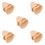 5Ensembles Oreilles Chat Casque Accessoires Décor Beige 4