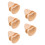 5Ensembles Oreilles Chat Casque Accessoires Décor Beige 8