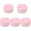 5Pcs Coffee Filter Basket Silicone Case Break-Resistant Pink Holder 1
