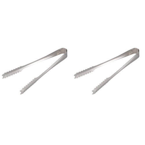 8Pièces Pinces Polyvalentes Pour Service Maison Argent