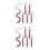 12Pcs Graduation Tassel Charms Easy Attach Polyester Assorted Colors 3