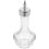 5Pcs Small Glass Bitters Bottles Gold Decorative Wine Holders 2