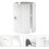 2Pièces Convertisseurs Guidon Aluminium Argent Durable 7