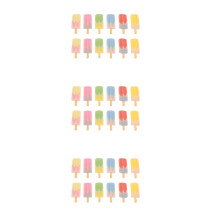 36Pcs Durable Resin Miniature Ice Cream DIY Phone Covers Decoration