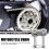 30Pcs Durable Silver Chain Link Connector Heavy-Duty Motorcycle Tool 11