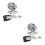 2Pcs Kids Game Machine Toy Black Lightweight Durable Party Props 7