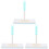 3Pcs Multifunctional Squeegee for Window, Shower Doors, and Car Glass 1