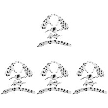 4Sets Animal Cosplay Set Dog Ears Headband Tail Bowtie for Party Use