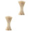2000Pièces Bâtons Bambou Khaki Jetables Pour Barbecue Grillades 3