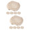 10Stk Backkorb Stoffabdeckungen Brotfermentation Beige 7