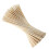 2000Pièces Bâtons Bambou Khaki Jetables Pour Barbecue Grillades 9