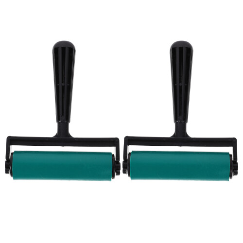 4Pcs Manual Plastic Brayer Rollers for Diamond Art and Decor Crafting 1