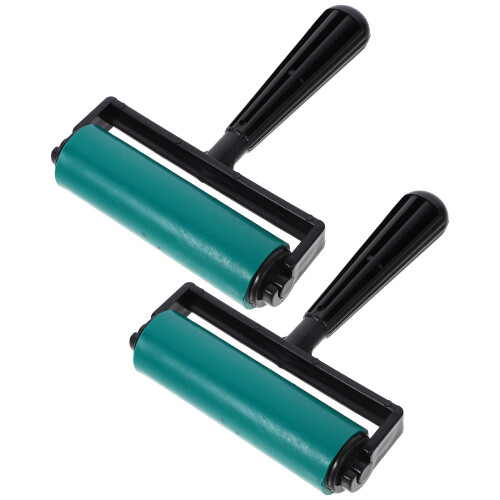 4Pcs Manual Plastic Brayer Rollers for Diamond Art and Decor Crafting 2