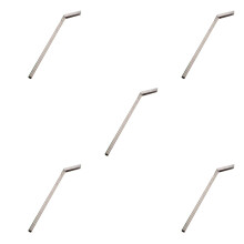 5Pcs Silver Elevator Track Tool Strong Iron for Home Cleaning