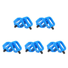 5Pairs Non-Slip Blue Plastic Pedals Kids Bikes Tricycles Accessories