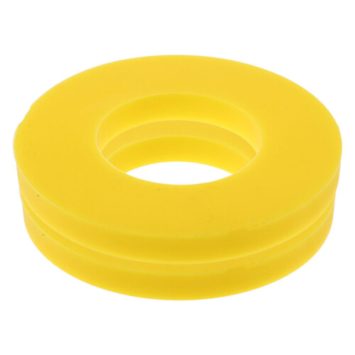 6Pcs Vehicle Shock Absorption Rubber Rings Yellow Auto Buffer Cushions 2