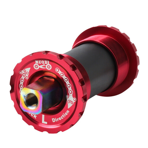 3Pcs Red Titanium Alloy Central Suitable for Mtb Folding Bikes 2