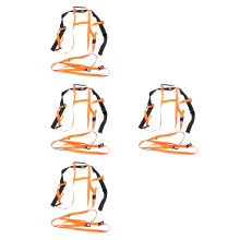 4Pcs Ski Harness Adjustable Nylon Skiing Traction Straps