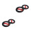 2Pcs Heavy Grip Hand Grippers for Exercising Black Durable Trainer 6