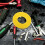 6Pcs Vehicle Shock Absorption Rubber Rings Yellow Auto Buffer Cushions 10
