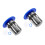 2Pcs Durable Stainless Steel Floor Drainer for Bathroom Kitchen Silver 2