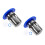 2Pcs Durable Stainless Steel Floor Drainer for Bathroom Kitchen Silver 6