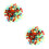 2Sets Clear Plastic Chips Colorful Markers for Fun Learning Play 1