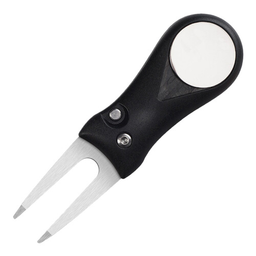 3Pcs Folding Golf Divot Tool Black Fork Grass Repair Tool 1