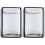 2Pcs Flexible Tpu Black Watch Protective Case Thin Lightweight Cover 2