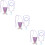 3Sets Paarse Kralen Schelp Ketting En Armband Set 9