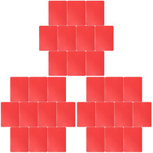 30Pièces Distributeurs Cartes Poker Robustesse Rouge Usage Domestique