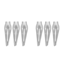 6Pcs Durable Plastic Female for Jeans Lingerie Display