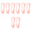 8Pcs Effective Pink Anti Snore Strap Comfortable for Sleep Aid 3