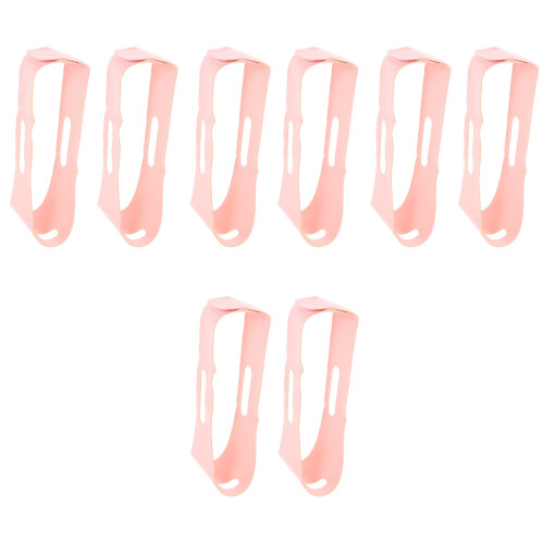 8Pcs Effective Pink Anti Snore Strap Comfortable for Sleep Aid 2
