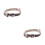2Pcs Comfortable PU Pet Necklace Adjustable Reflective Cat Collar 6