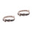2Pcs Comfortable PU Pet Necklace Adjustable Reflective Cat Collar 7