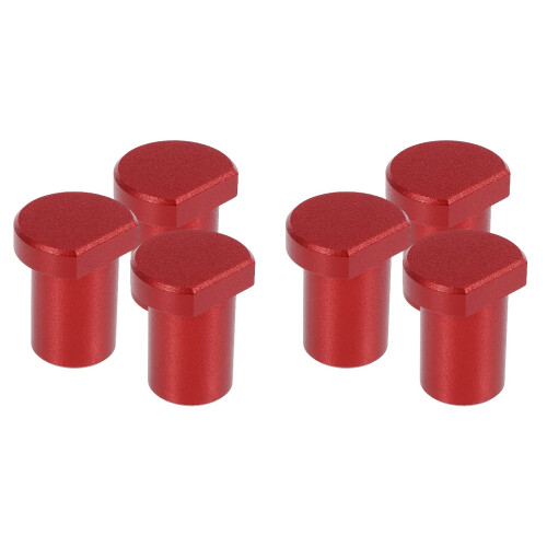 6 Pcs Workbench Stop Aluminum Alloy Keyboard Short Clip